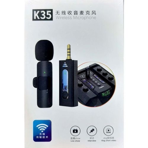 K9 Wireless Lavalier Microphone Single & Dual | Plug-and-Play Mic for Android & iPhone