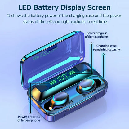 Firozvi M10 TWS Wireless Bluetooth Earbuds with Power Display