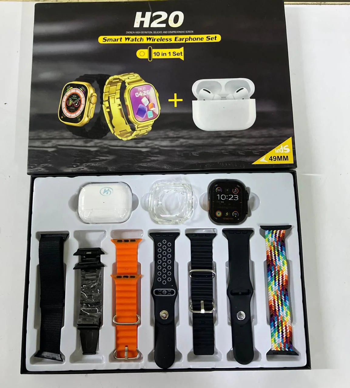 H20 Ultra Smart Watch & Earbuds