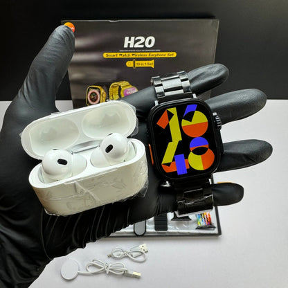 H20 Ultra Smart Watch & Earbuds