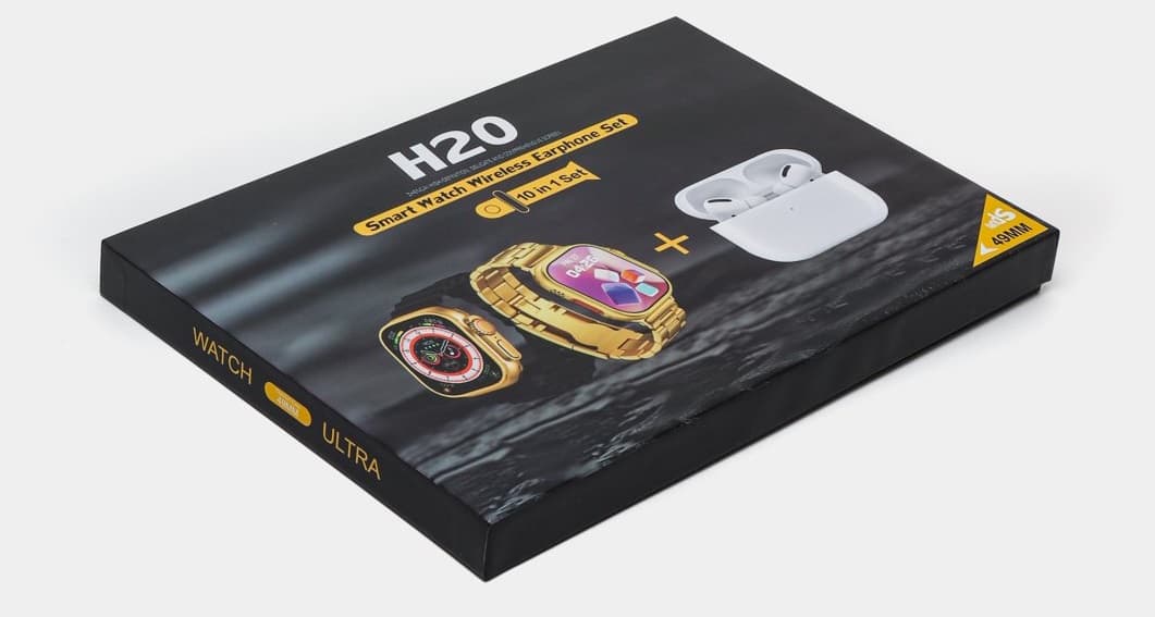 H20 Ultra Smart Watch & Earbuds