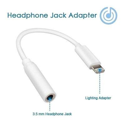 Lightning to 3.5mm Headphone Jack Adapter | Audio Cable Converter for iPhone